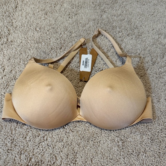 SKIMS 32D or 32C NIPPLE PUSH-UP BRA- Sand NWT - Picture 9 of 11